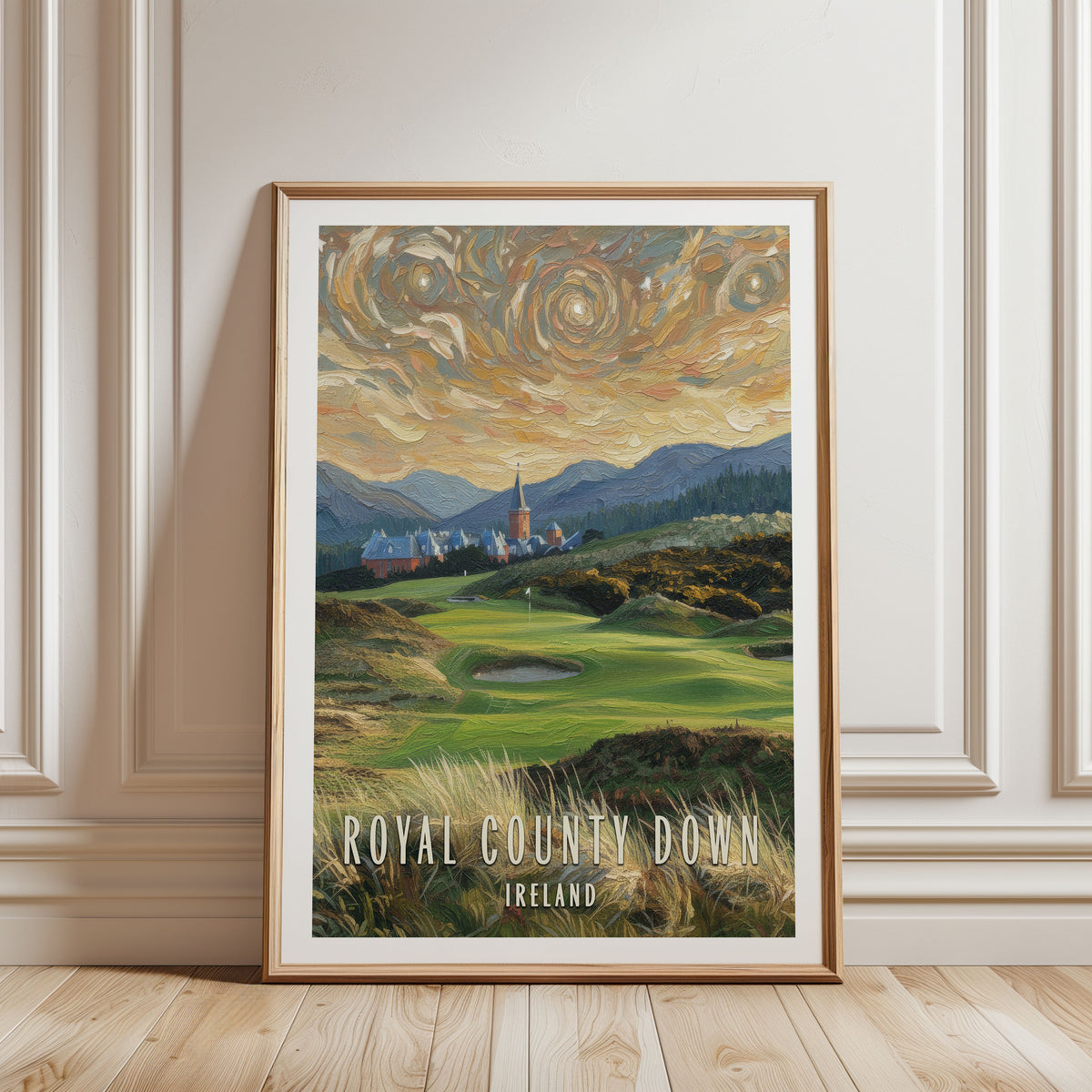 Royal County Down golf print