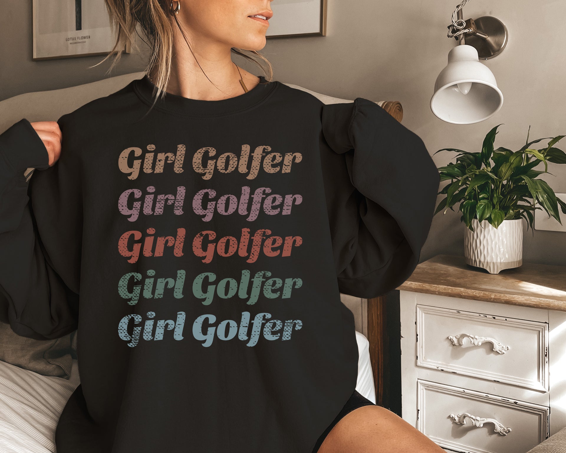 Golfer Girl Sweatshirt