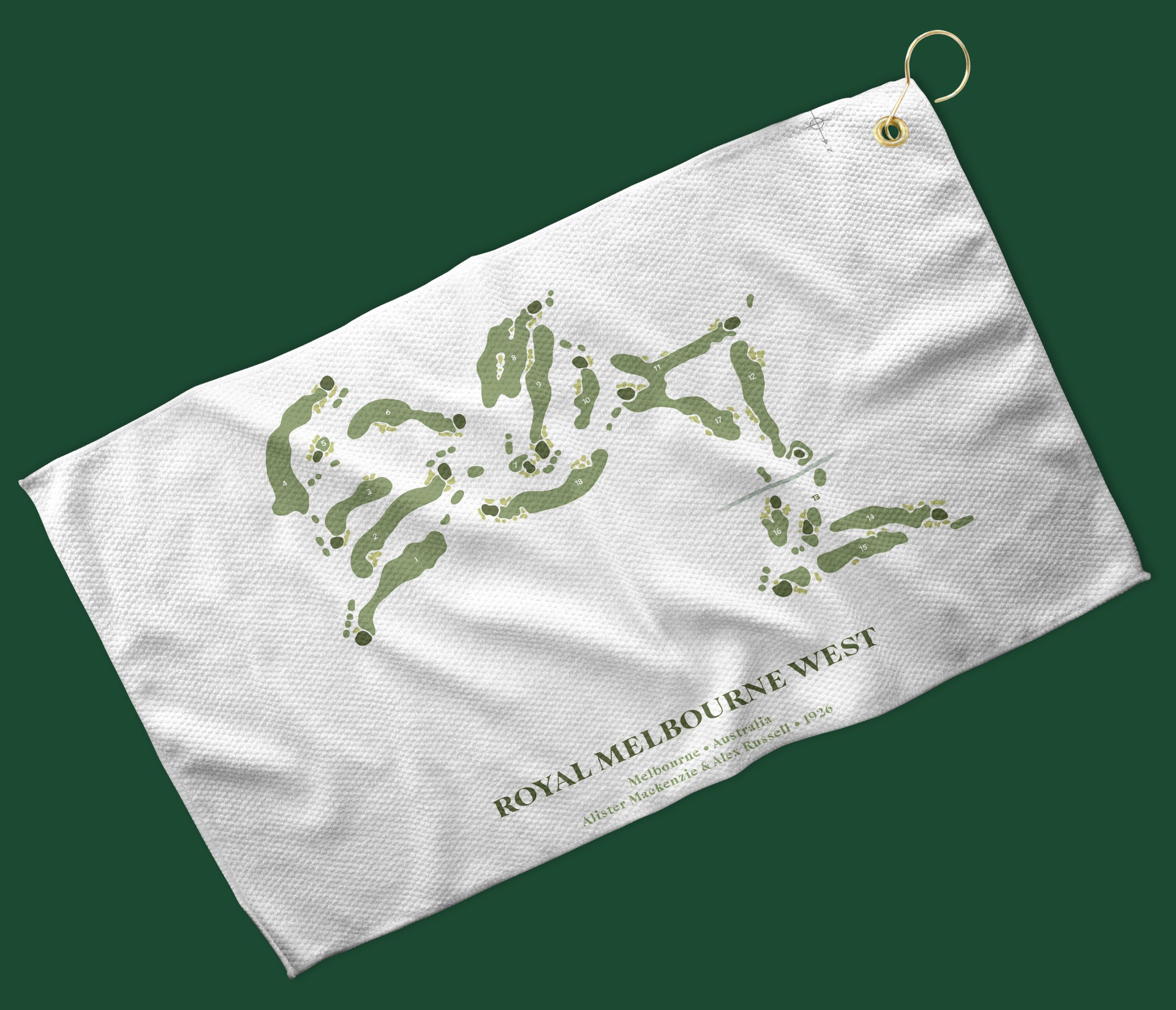 Royal Melbourne Golf Towel