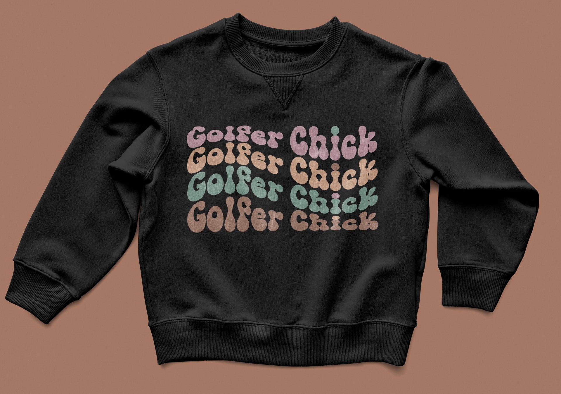 Golfer Chick Sweatshirt