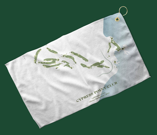 Cypress Point Golf Towel