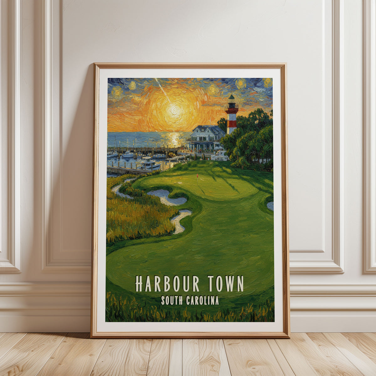 Harbour Town golf print