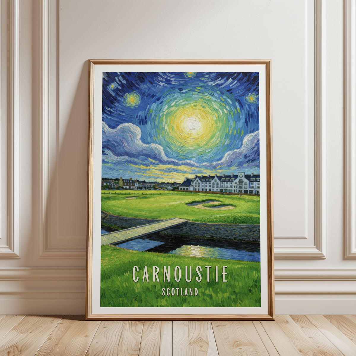 Carnoustie golf print