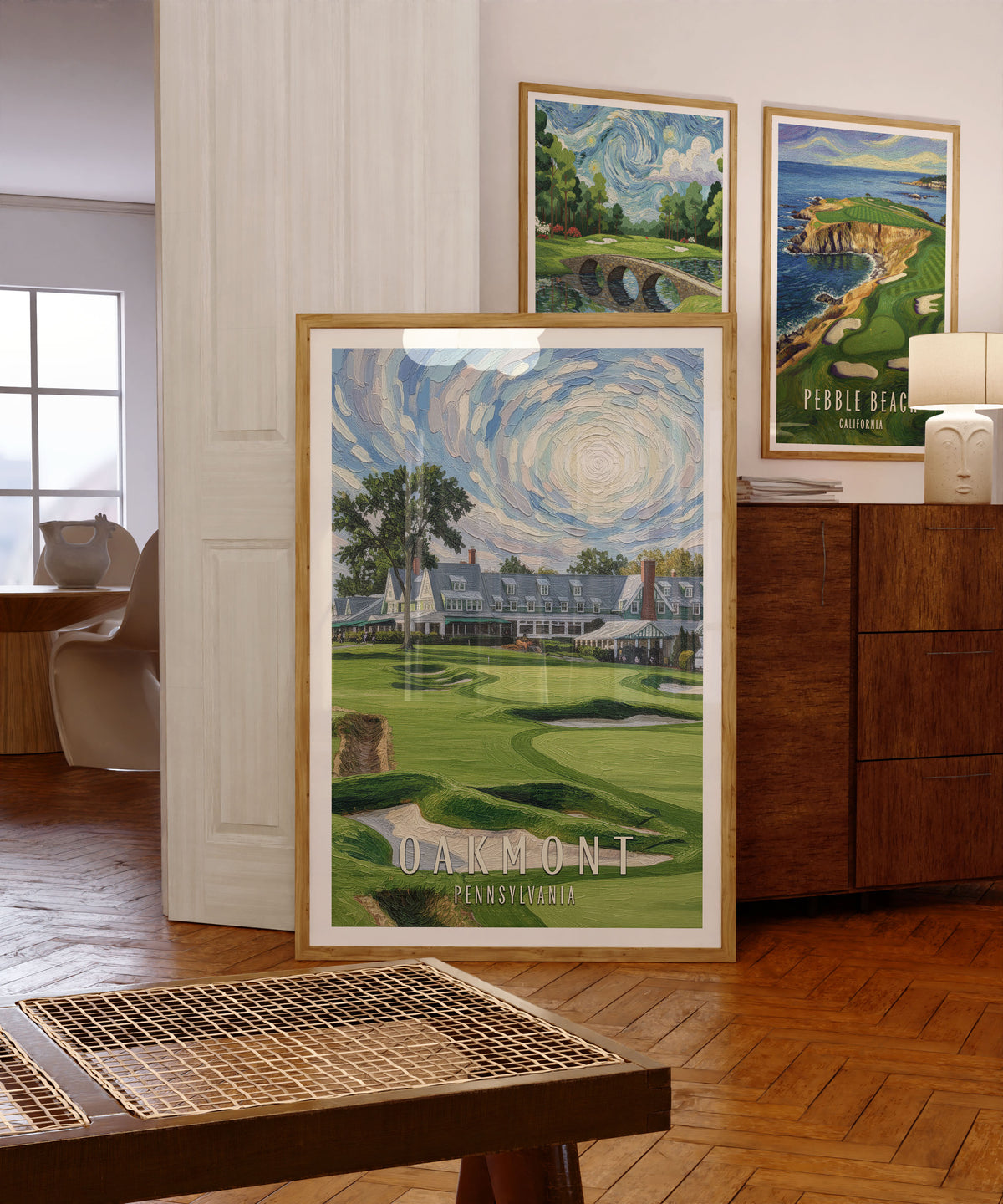 Oakmont Country Club Golf Print | Golf Wall Art