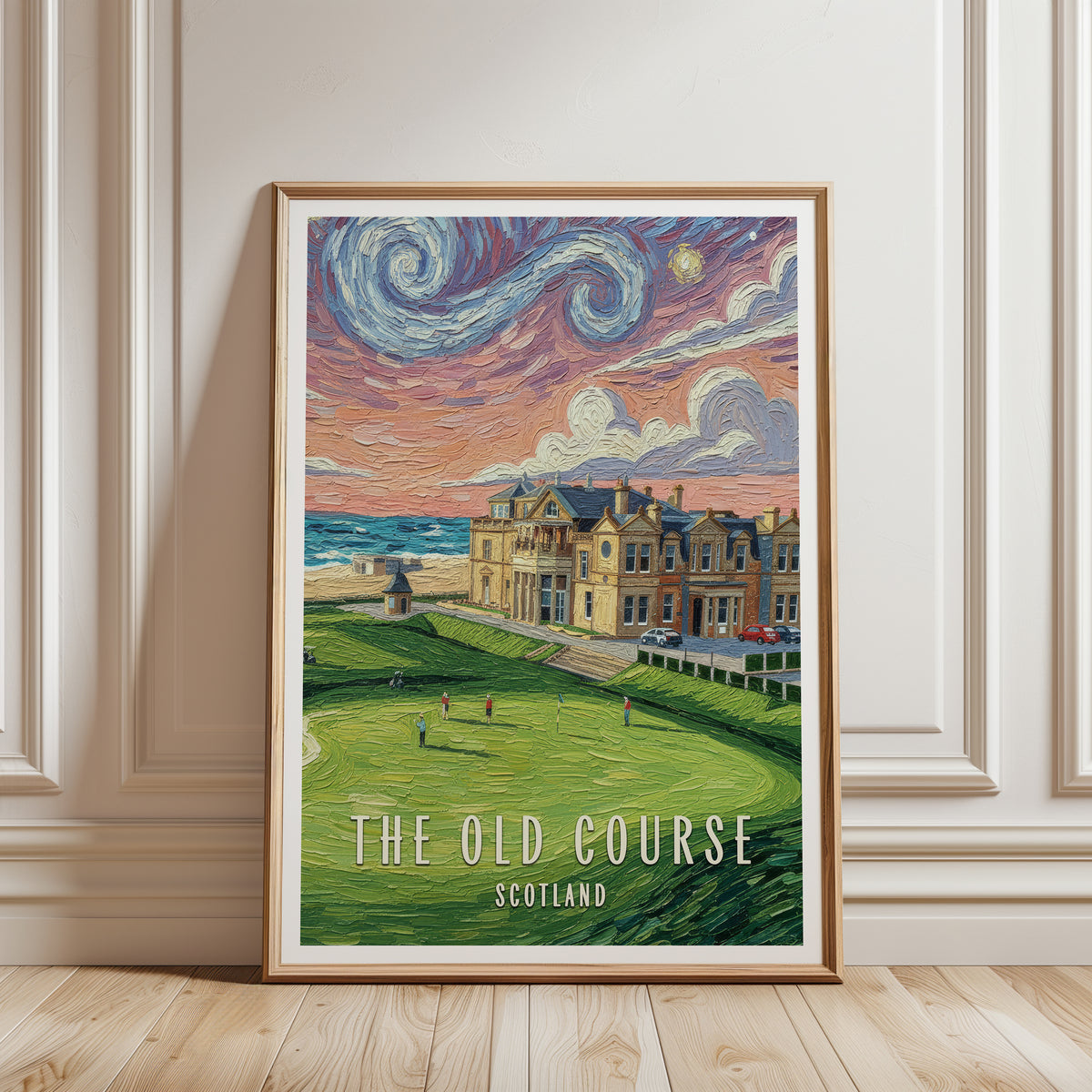St Andrews Old Course golf print