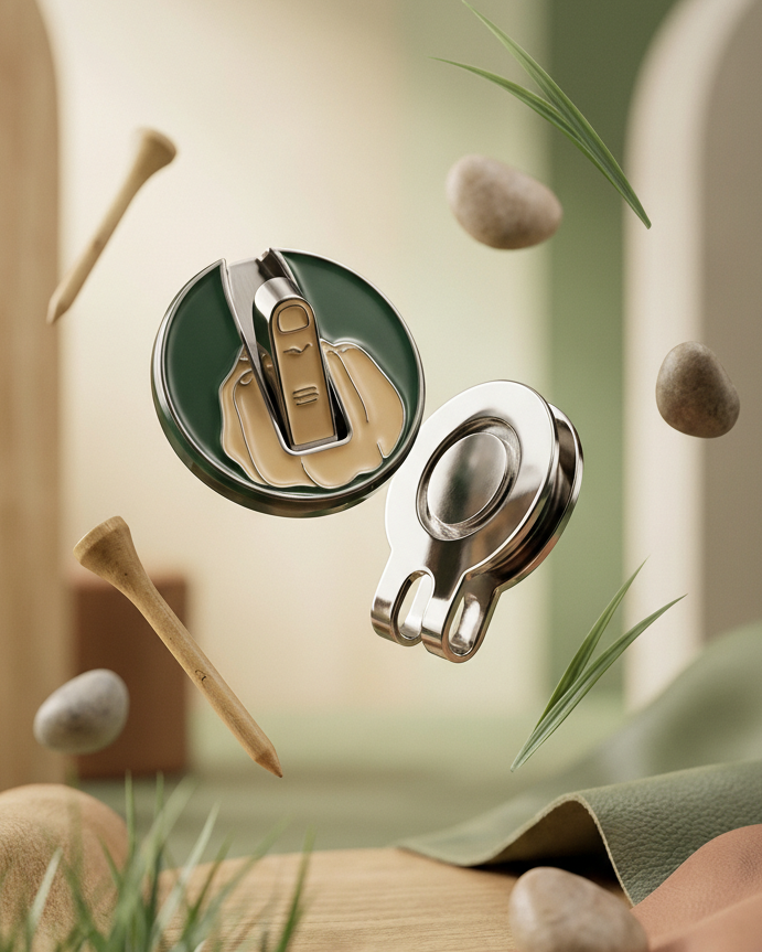 Funny Middle Finger Golf Ball Marker